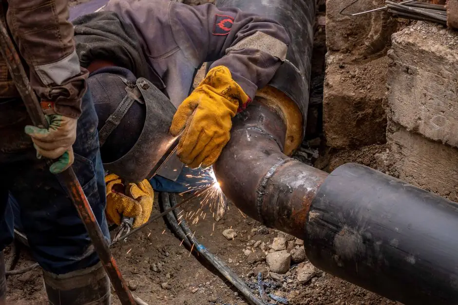 Experienced plumbing professionals at work